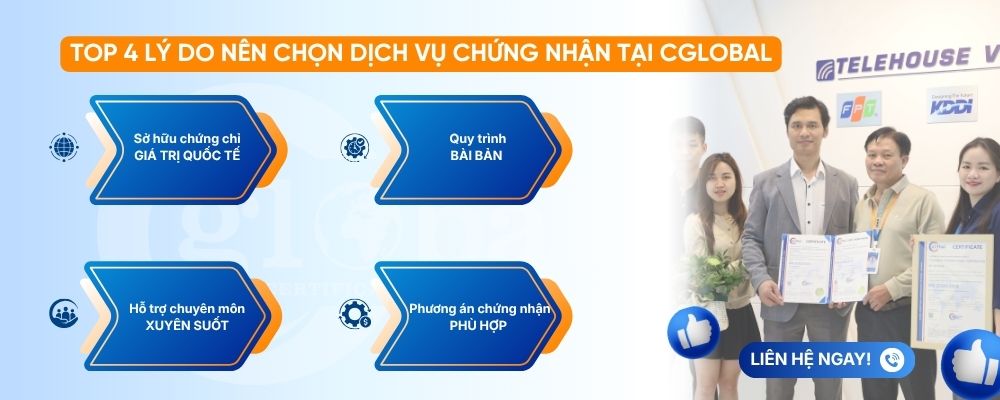 Chon CGLOBAL chung nhan iso 42001