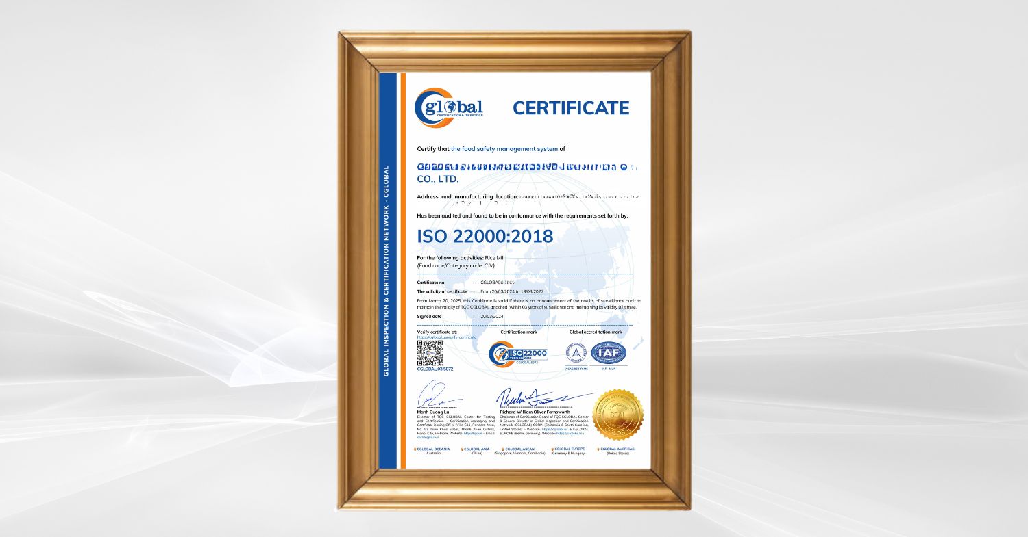 Tiêu chuẩn ISO 22000
