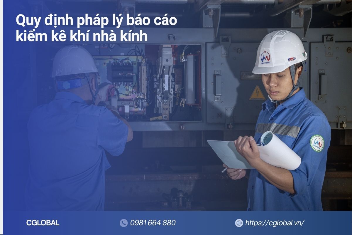 Quy định pháp lý về mẫu báo cáo kiểm kê khí nhà kính